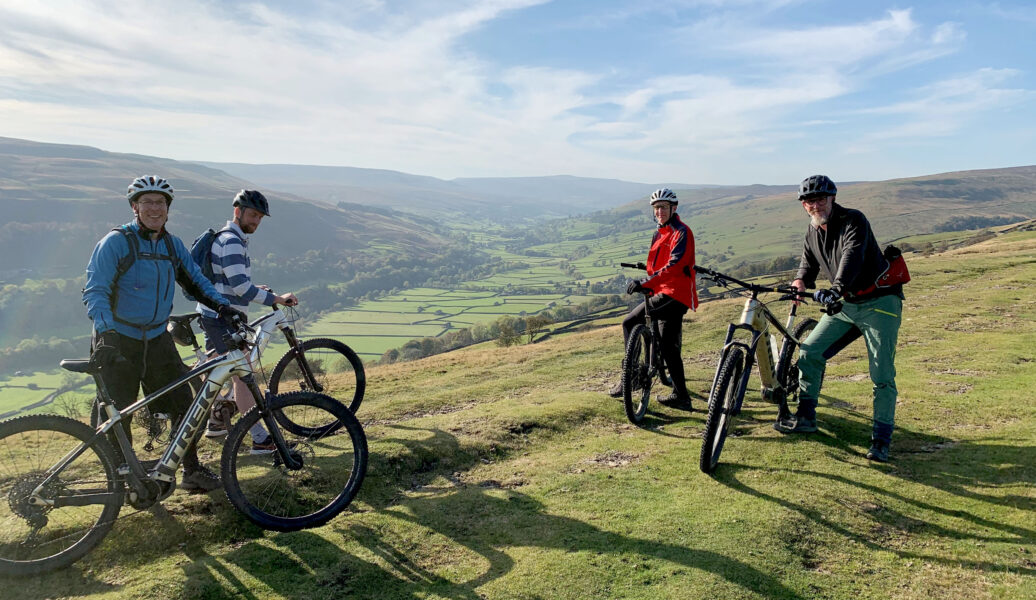 Harris Irwin News - Enjoying the fabulous Dales Bike Centre